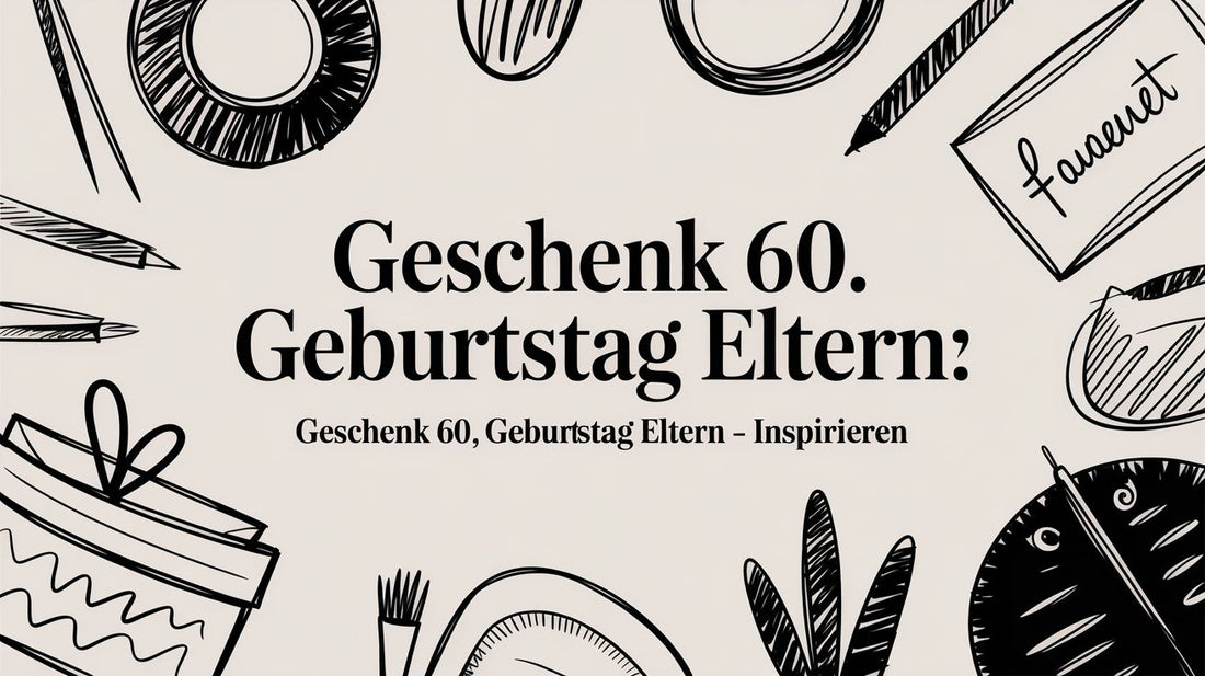 Geschenk 60. Geburtstag Eltern: Das emotionalste Geschenk für diesen Meilenstein