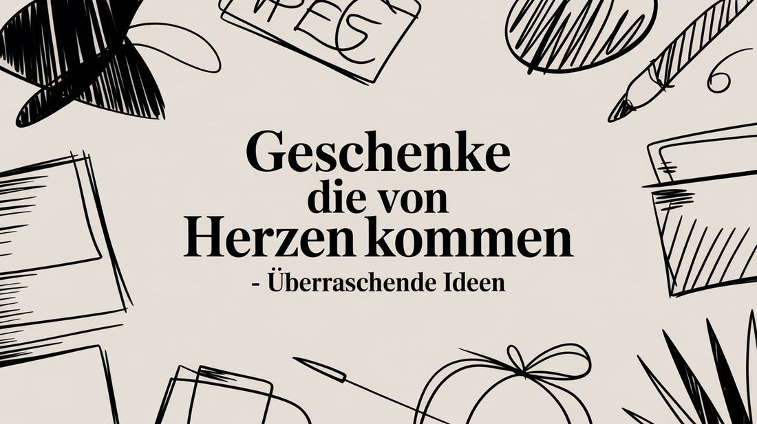 Geschenke die von herzen kommen – überraschende Ideen