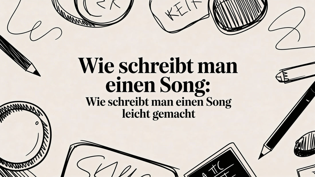 Wie schreibt man einen Song: Ihr persönliches Lied als unvergessliches Geschenk