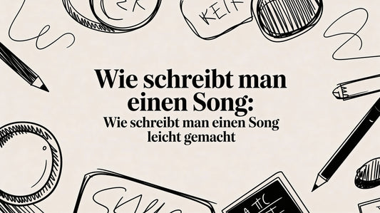 Wie schreibt man einen Song: Ihr persönliches Lied als unvergessliches Geschenk
