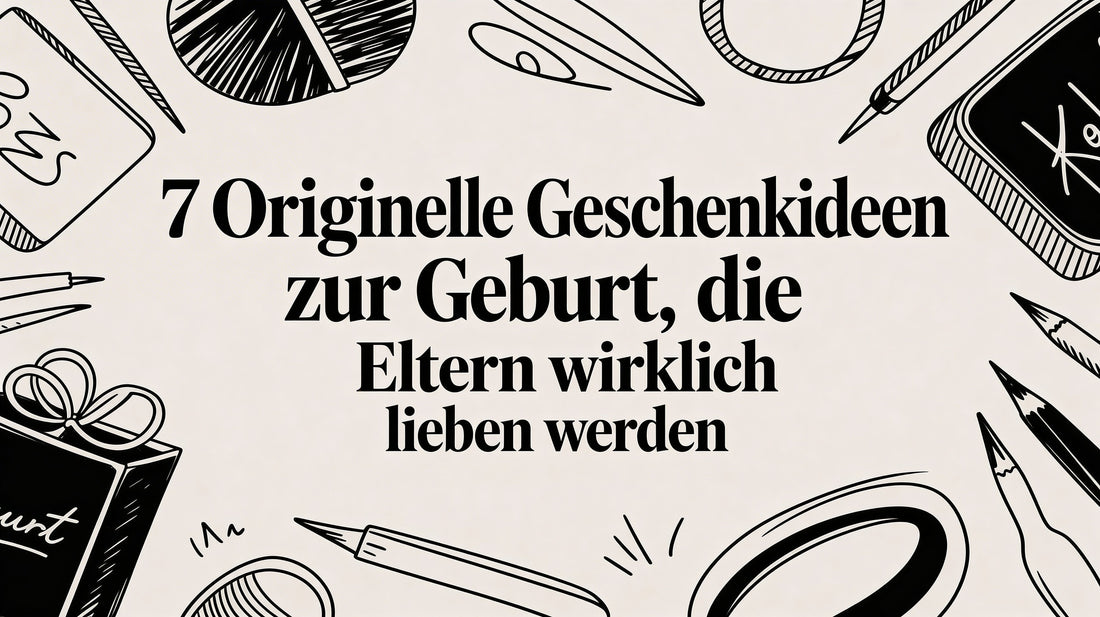 7 originelle Geschenkideen zur Geburt, die Eltern wirklich lieben werden