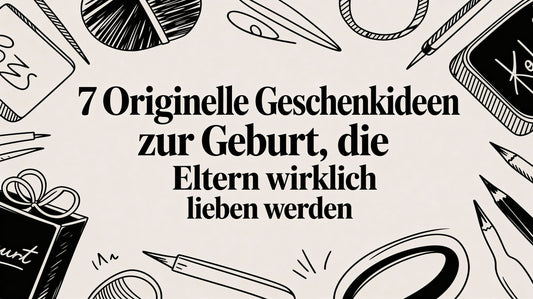7 originelle Geschenkideen zur Geburt, die Eltern wirklich lieben werden