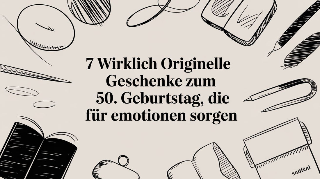 7 wirklich originelle Geschenke zum 50. Geburtstag, die für Emotionen sorgen