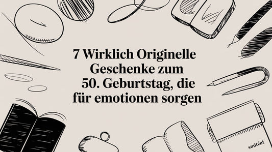 7 wirklich originelle Geschenke zum 50. Geburtstag, die für Emotionen sorgen