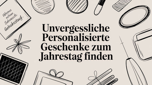 Unvergessliche personalisierte Geschenke zum Jahrestag finden