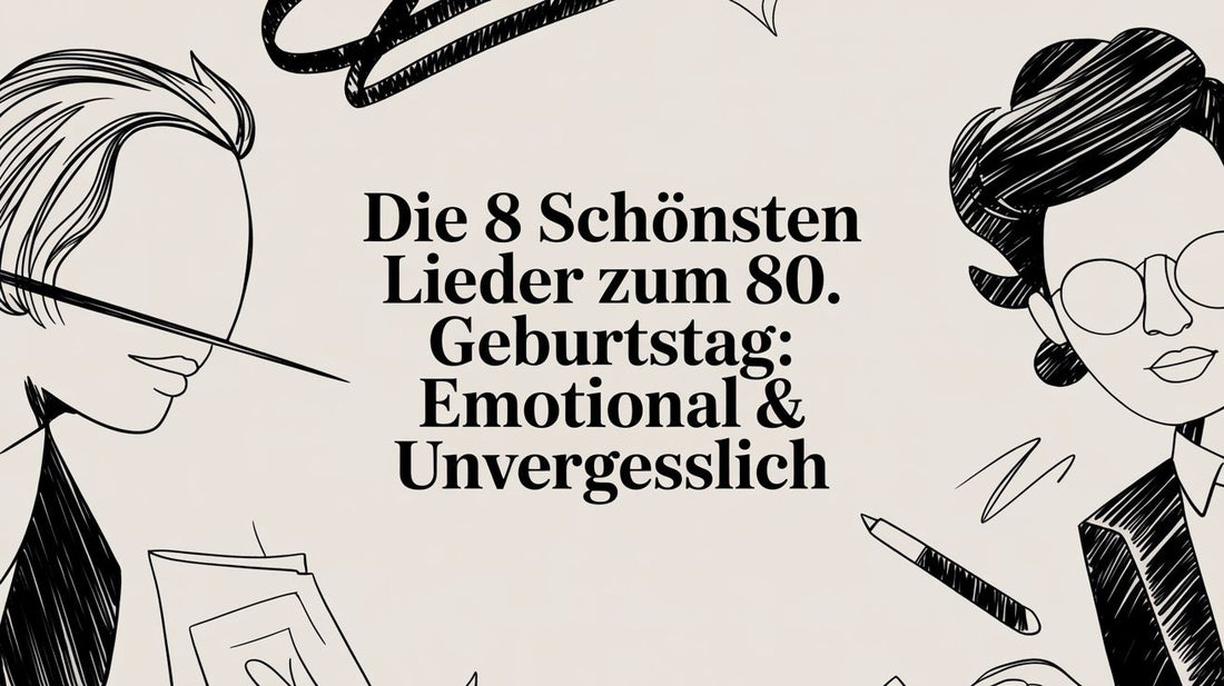 Die 8 schönsten lieder zum 80. geburtstag: Emotional & unvergesslich