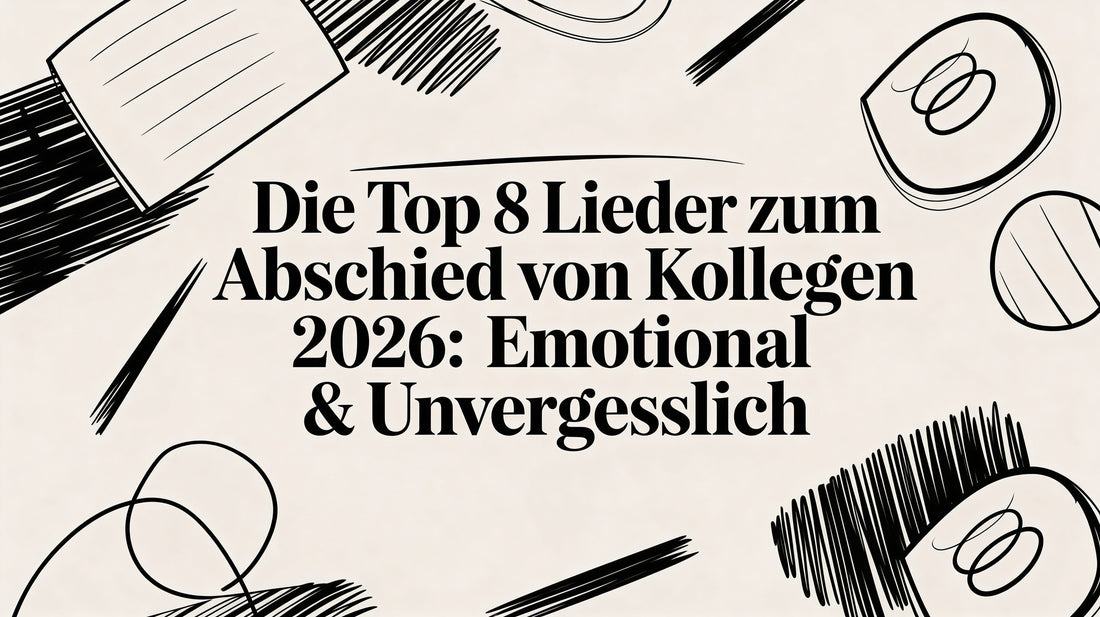 Die Top 8 Lieder zum Abschied Kollegen 2026: Emotional & unvergesslich