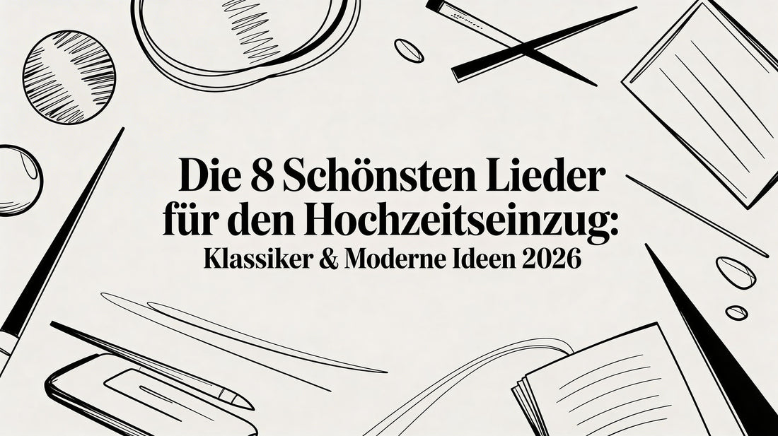 Die 8 schönsten lieder für hochzeit einzug: Klassiker & moderne ideen 2026