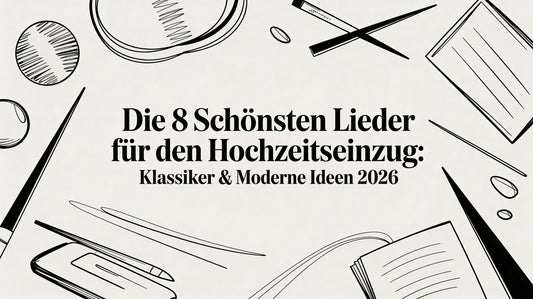 Die 8 schönsten lieder für hochzeit einzug: Klassiker & moderne ideen 2026