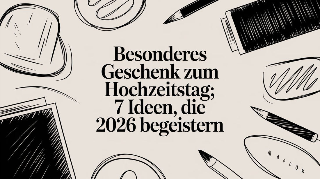 Besonderes geschenk zum hochzeitstag: 7 Ideen, die 2026 begeistern
