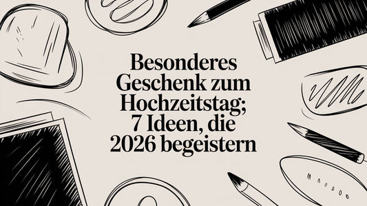 Besonderes geschenk zum hochzeitstag: 7 Ideen, die 2026 begeistern