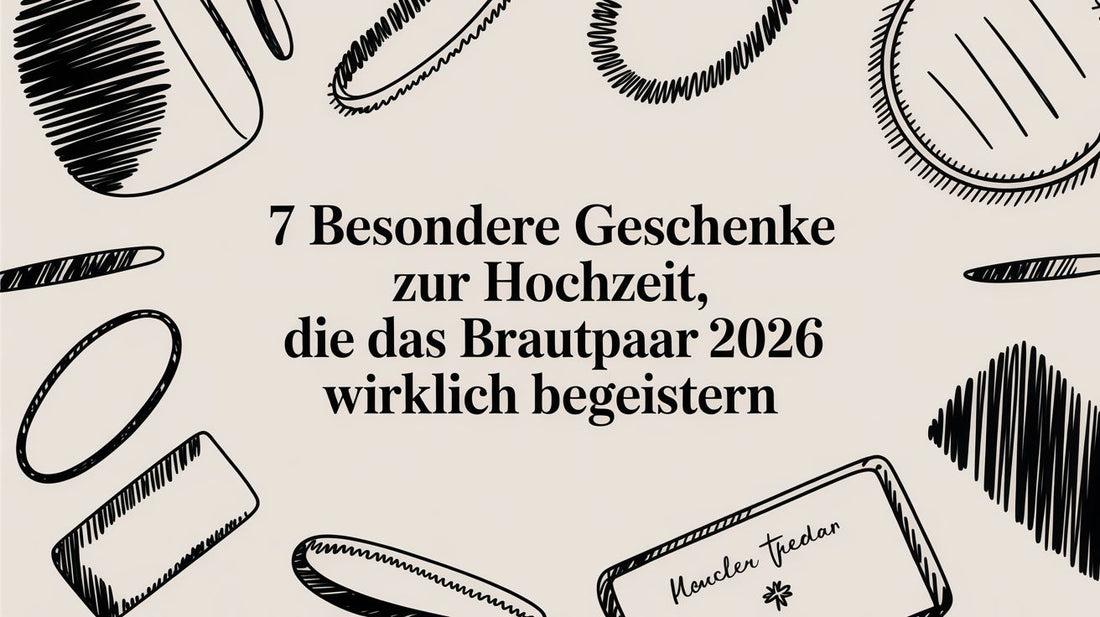 7 besondere geschenke zur hochzeit, die das brautpaar 2026 wirklich begeistern