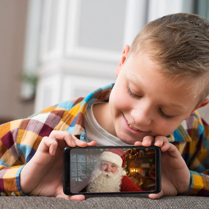 Weihnachtsmann-Video personalisiert mit Kindername - Persönliche Grüße vom Weihnachtsmann