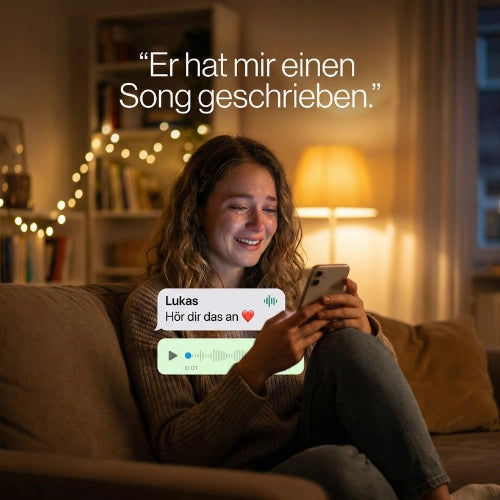 Mein Wunschlied für besondere Anlässe – z.B Geburtstag, Liebeslied, Hochzeit - personalisiertes Geschenk