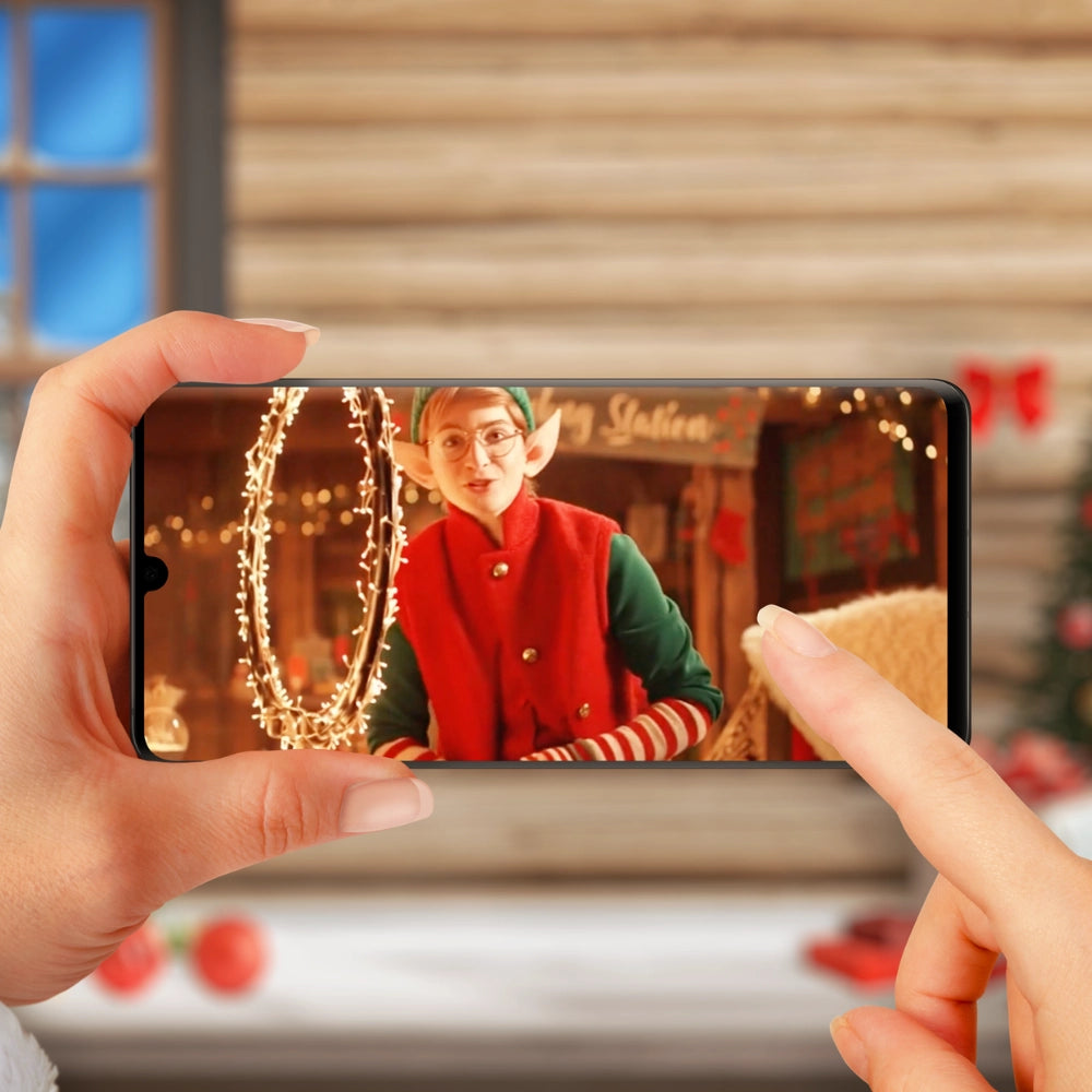 Weihnachtsmann-Video personalisiert mit Kindername - Persönliche Grüße vom Weihnachtsmann