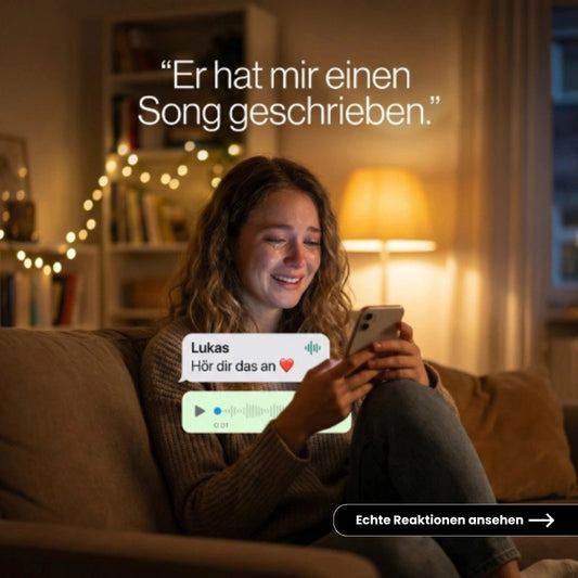 Mein Wunschlied für besondere Anlässe – z.B Geburtstag, Liebeslied, Hochzeit - personalisiertes Geschenk