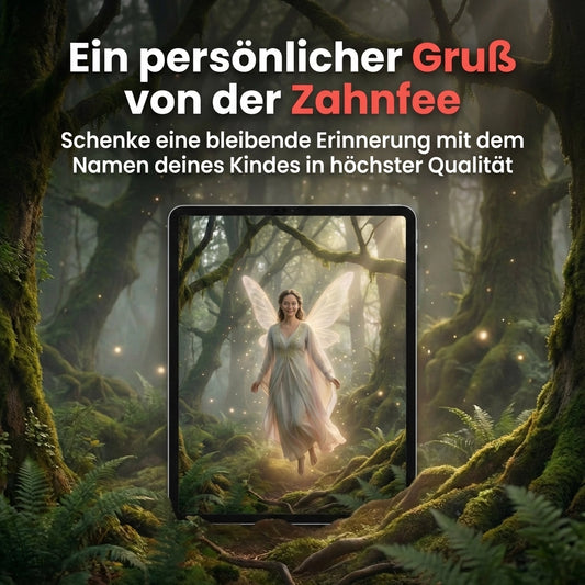 Personalisiertes Zahnfee-Video mit dem Namen deines Kindes – Magische Geschichte rund um Zahnpflege & Zahnfee