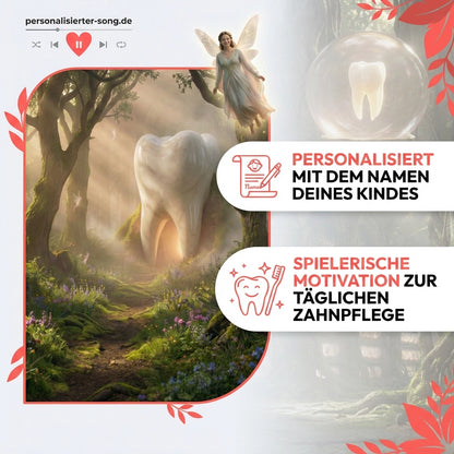 Personalisiertes Zahnfee-Video mit dem Namen deines Kindes – Magische Geschichte rund um Zahnpflege & Zahnfee