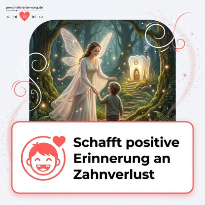 Personalisiertes Zahnfee-Video mit dem Namen deines Kindes – Magische Geschichte rund um Zahnpflege & Zahnfee