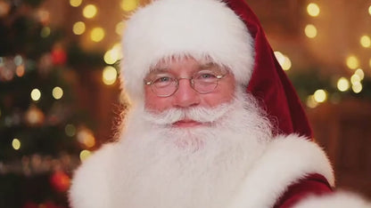 Weihnachtsmann-Video personalisiert mit Kindername - Persönliche Grüße vom Wiehnachtsmann