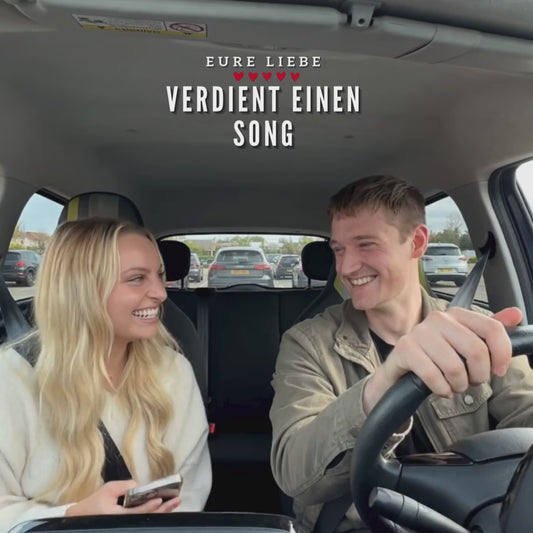 Mein Wunschlied für besondere Anlässe – z.B Geburtstag, Liebeslied, Hochzeit - personalisiertes Geschenk